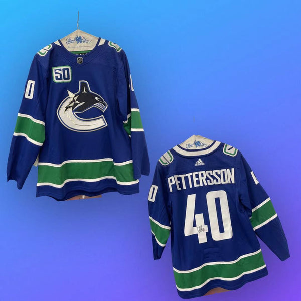 Elias Pettersson Signed Vancouver Canucks jersey – D2D Destiny
