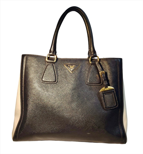 PRADA Cardin Leather Tote