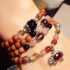 Goldstone Bracelet (Necklace)