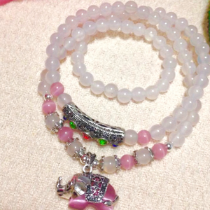 Chalcedony Bracelet (Necklace)