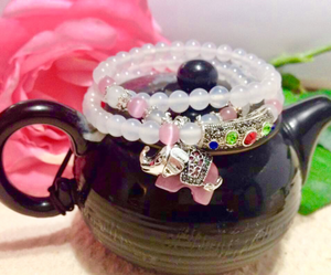 Chalcedony Bracelet (Necklace)