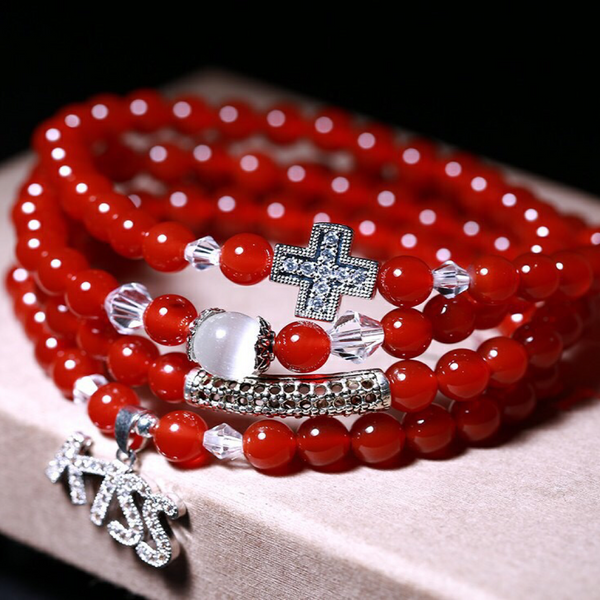 Red Agate Bracelet