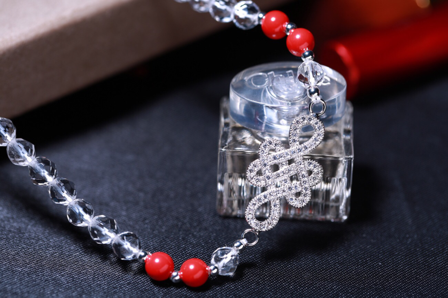 White Crystal Bracelet