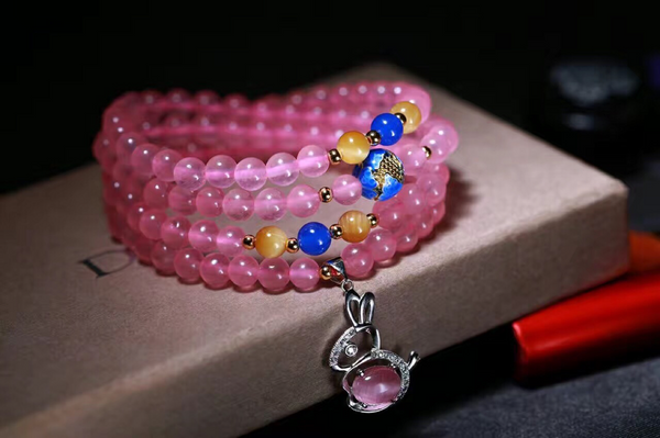 Pink Chalcedony Bracelet