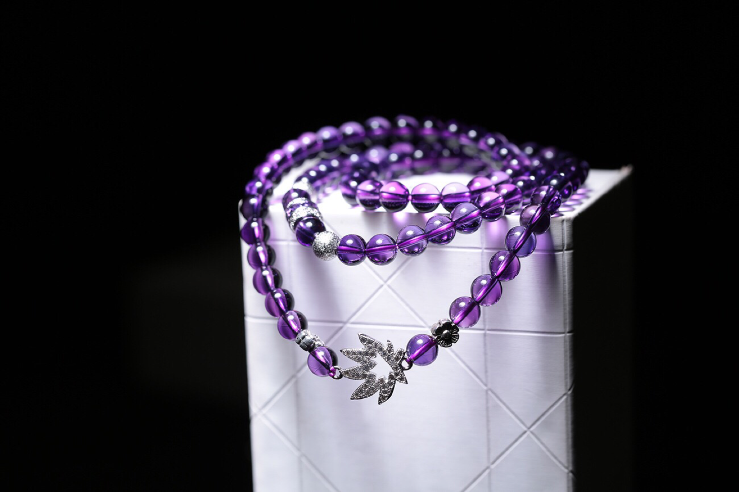 Purple Crystal Bracelet