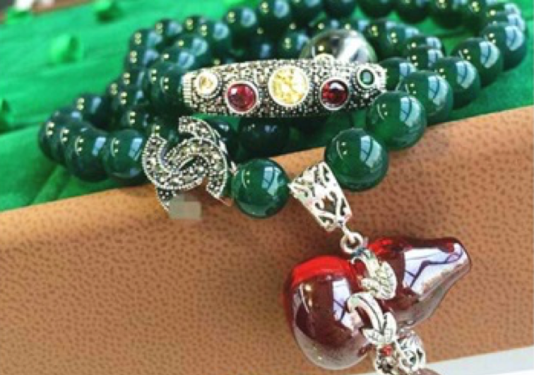 Agate Bracelet (Doubled as Necklace)
