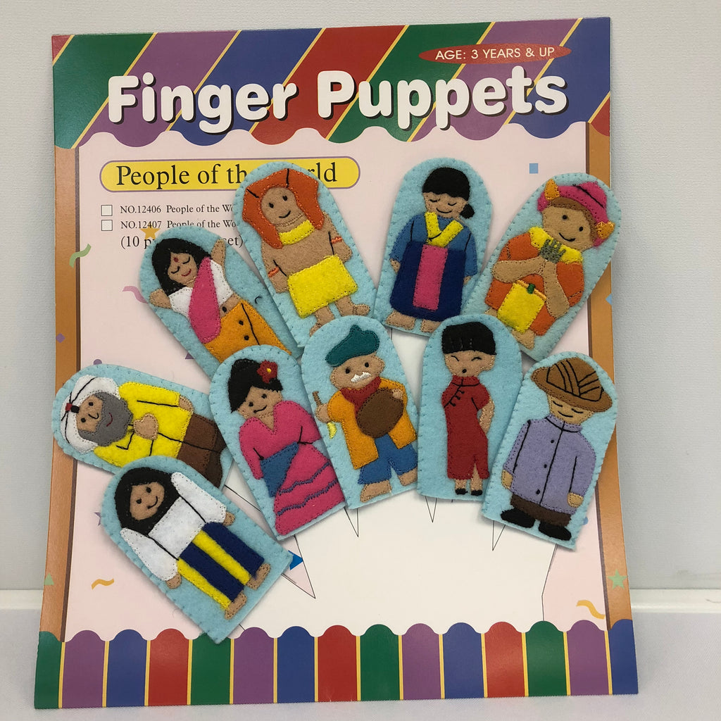 People of the World Finger Puppets