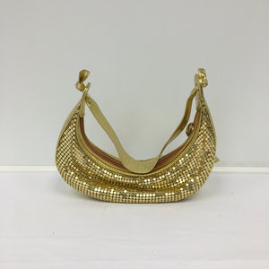 Gold Sequined Handbag