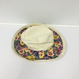 Floral Cloth Hat