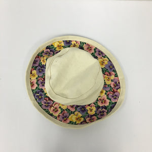 Floral Cloth Hat