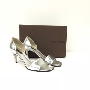 Louis Vuitton Silver Heels