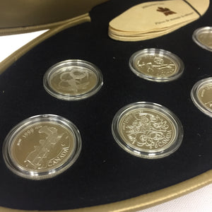 1999 Canada Millennium Coins - 12 Quarters Set