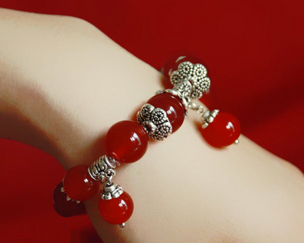 Red Agate Bracelet
