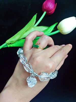 White Crystal Bracelet