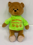 Green Peace Bear Support Red Cross
