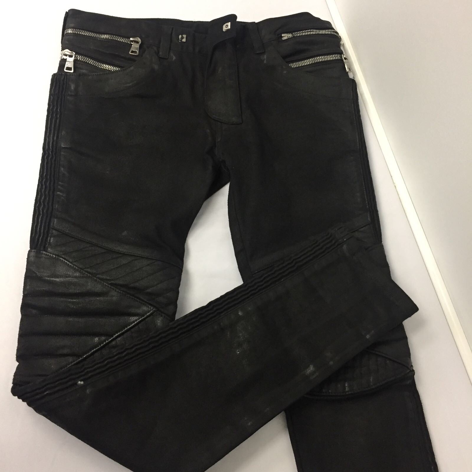 Balmain Distressed Biker Jeans – D2D Destiny