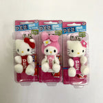 Hello Kitty & My Melody Plush PEZ Candy Dispenser (Set of 3)