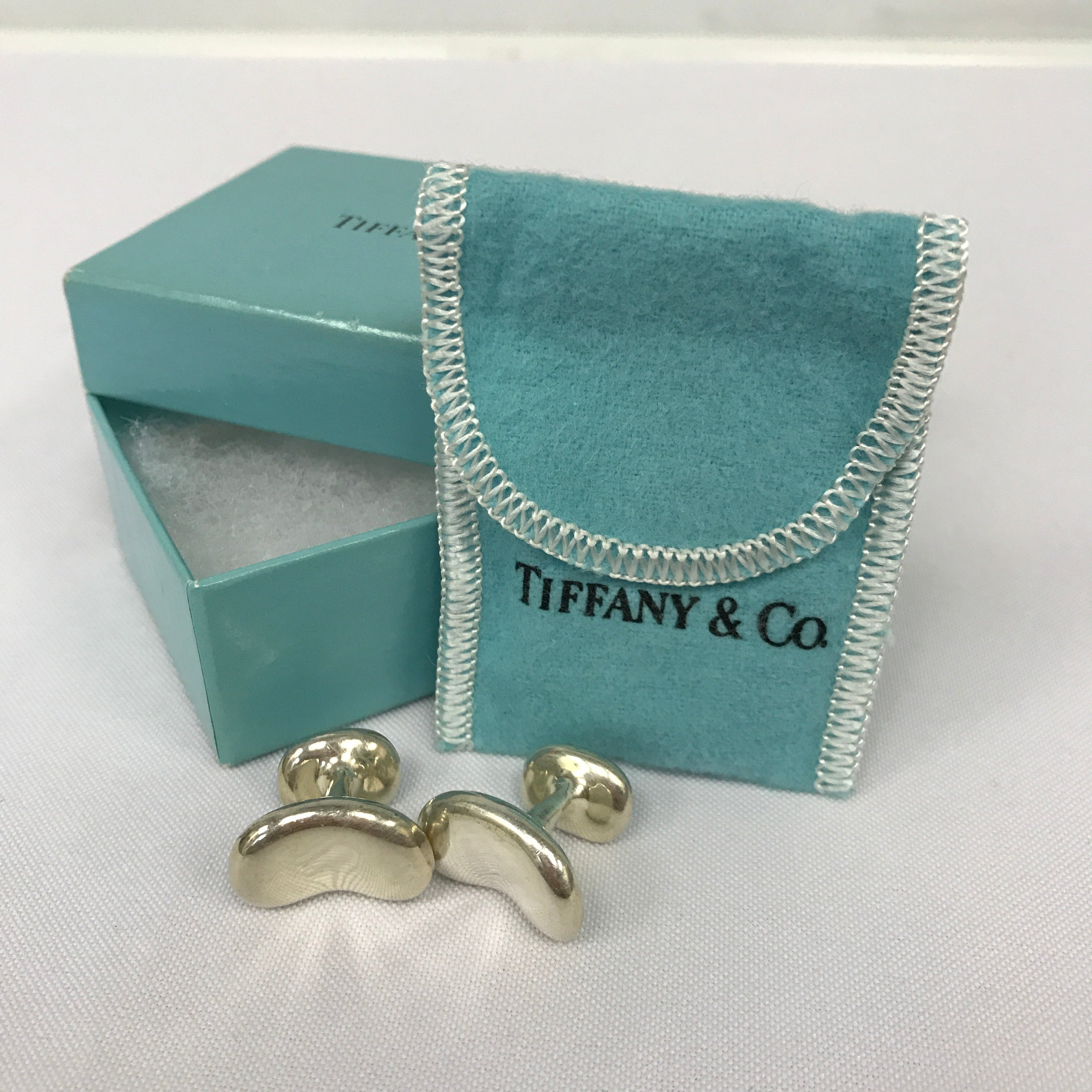 Tiffany & Co ELSA PERETTI Bean Cufflinks