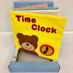 Children’s Felt Learning Book (Time & Clocks)