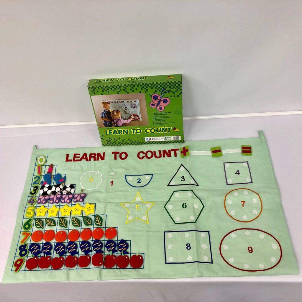 Children’s Felt Learning Set (Learn to Count)