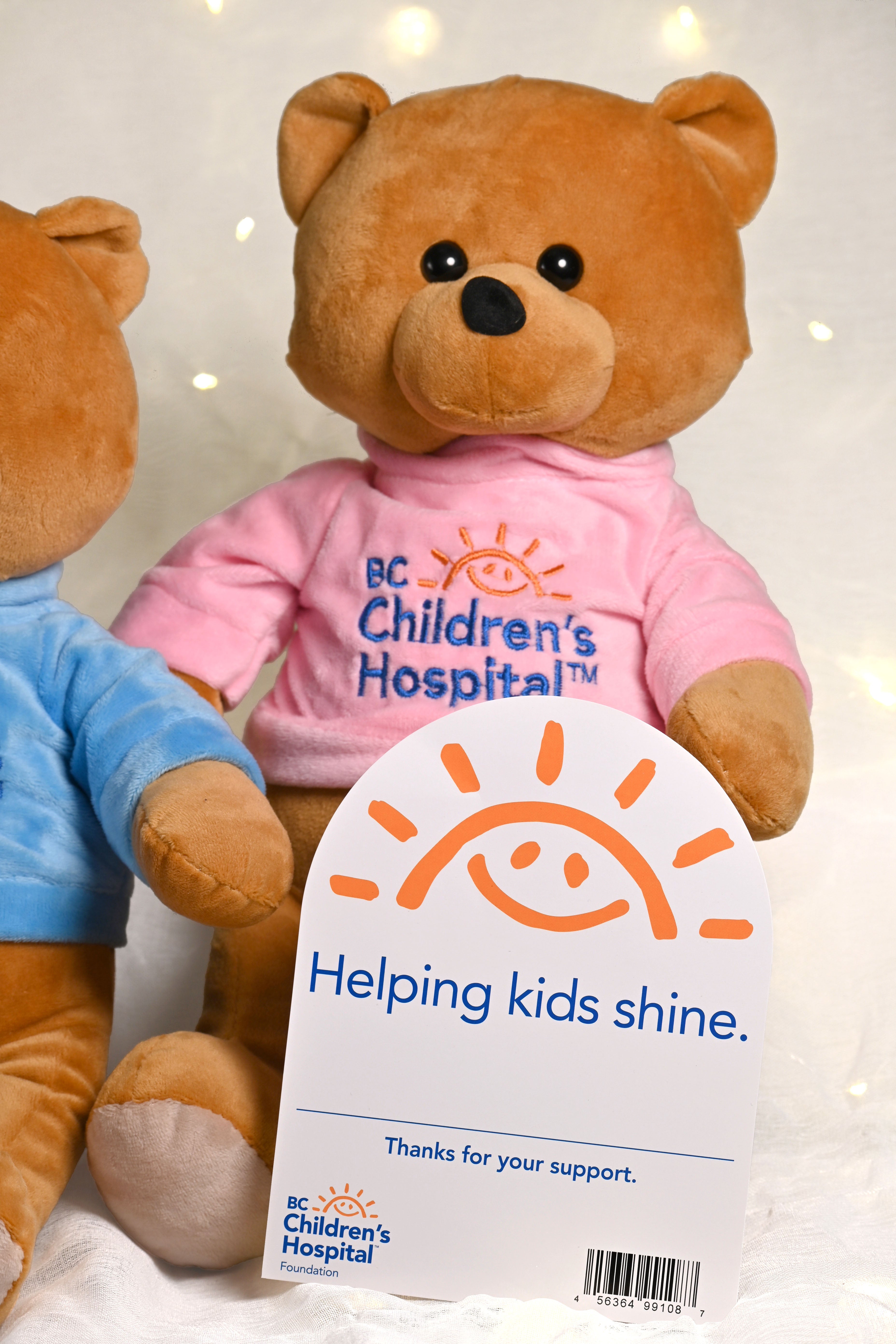 BC Children's Hospital Pink Wish Bear