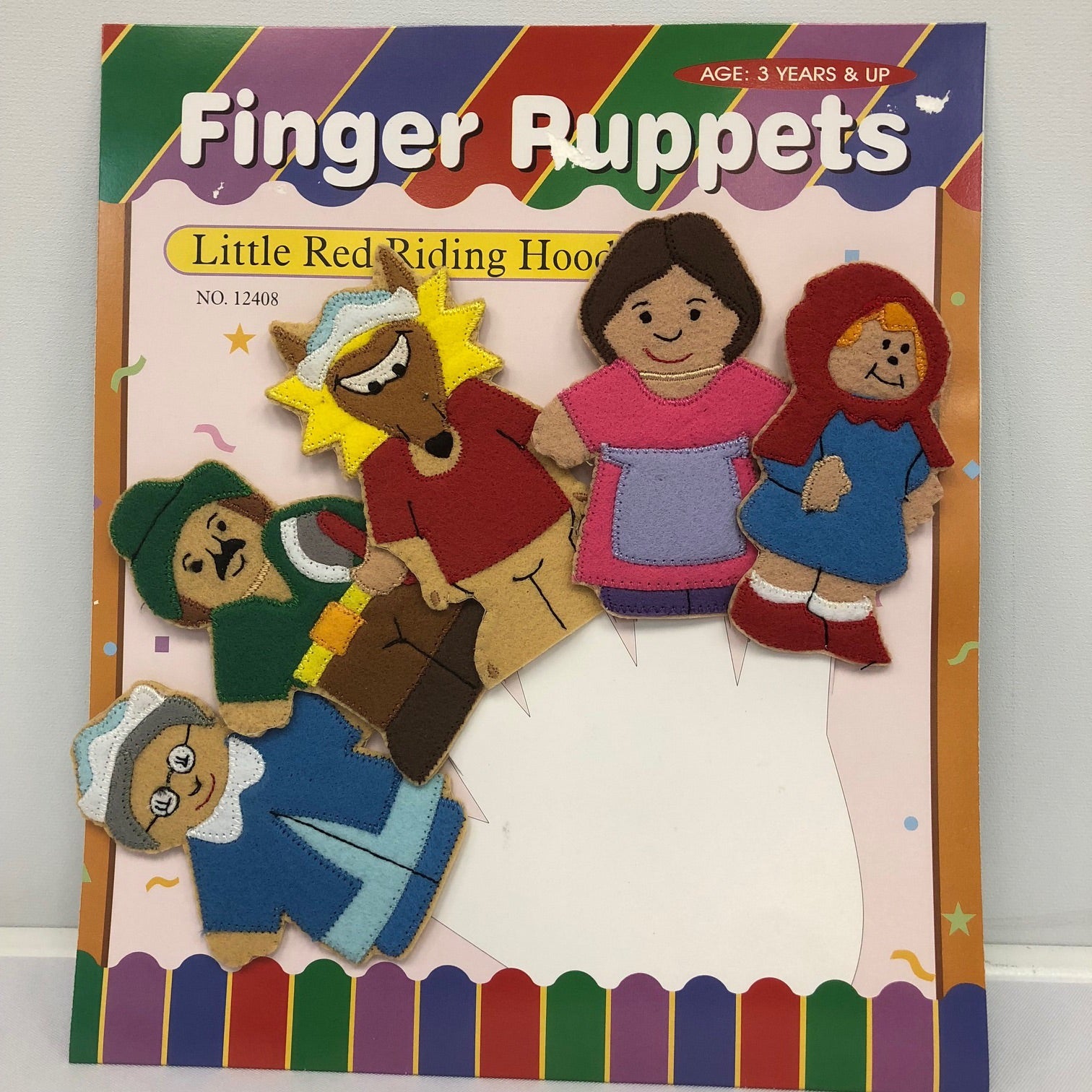 Red riding best sale hood finger puppets