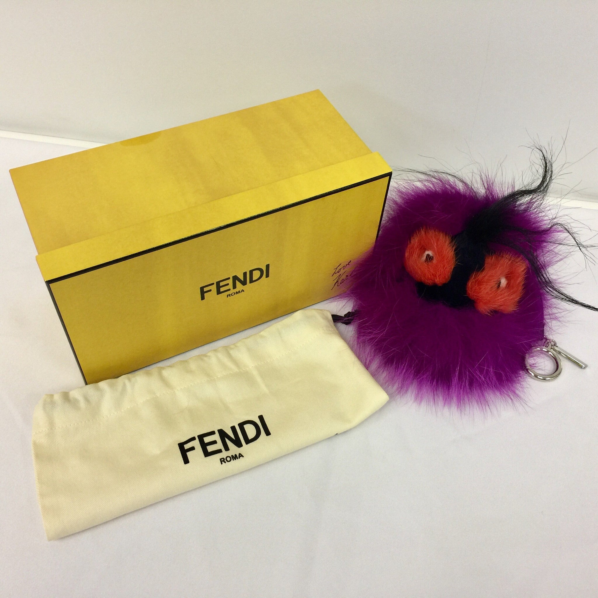 Fendi Bag Bug Purple Charm