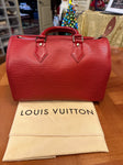 Pre-Loved Louis Vuitton Epi Speedy 25