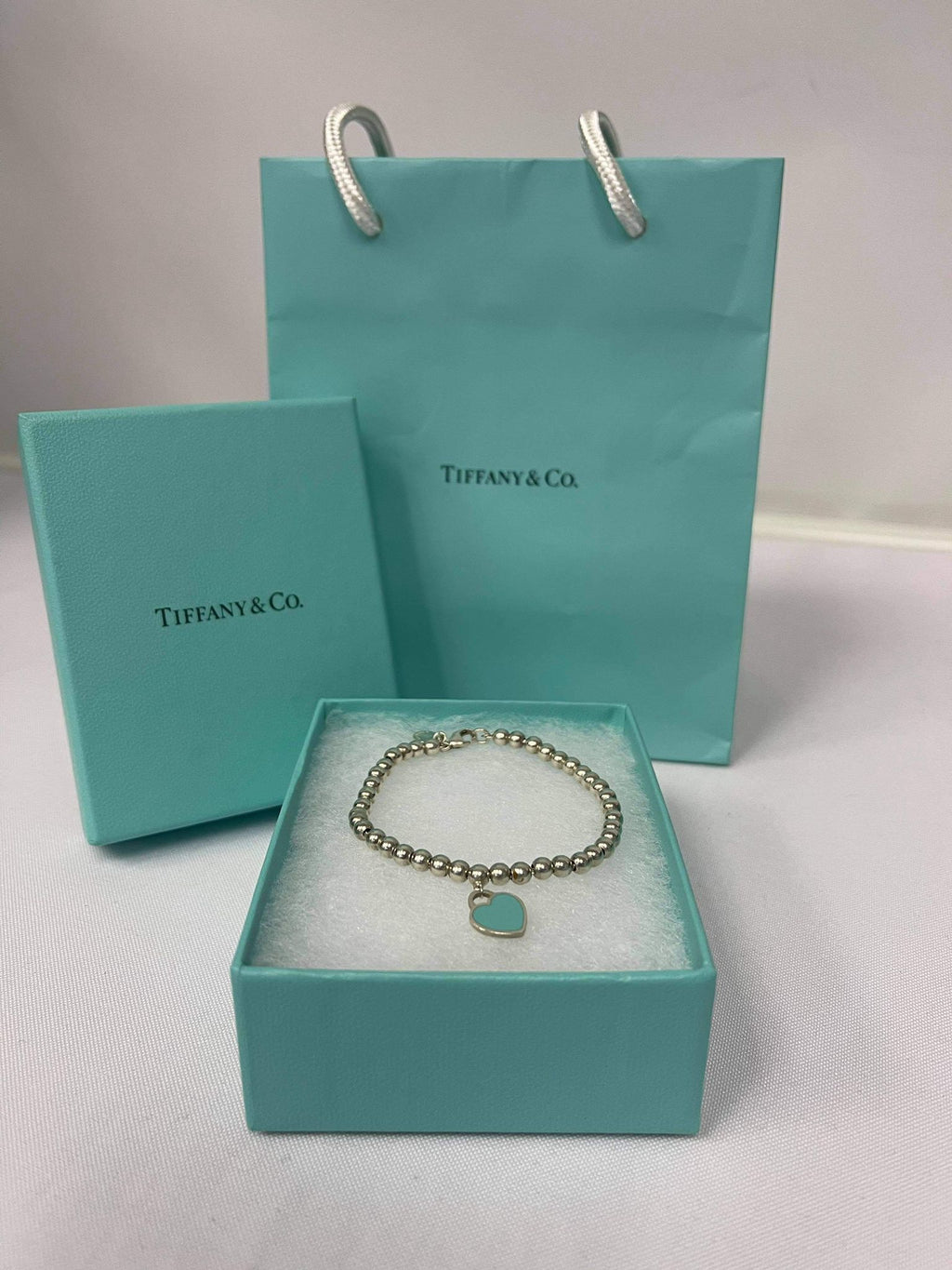Tiffany Blue Heart Tag Bracelet