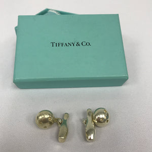 Tiffany & Co Bowling Cufflinks