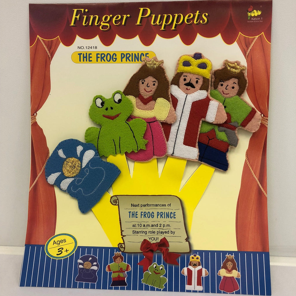 The Frog Prince Finger Puppets