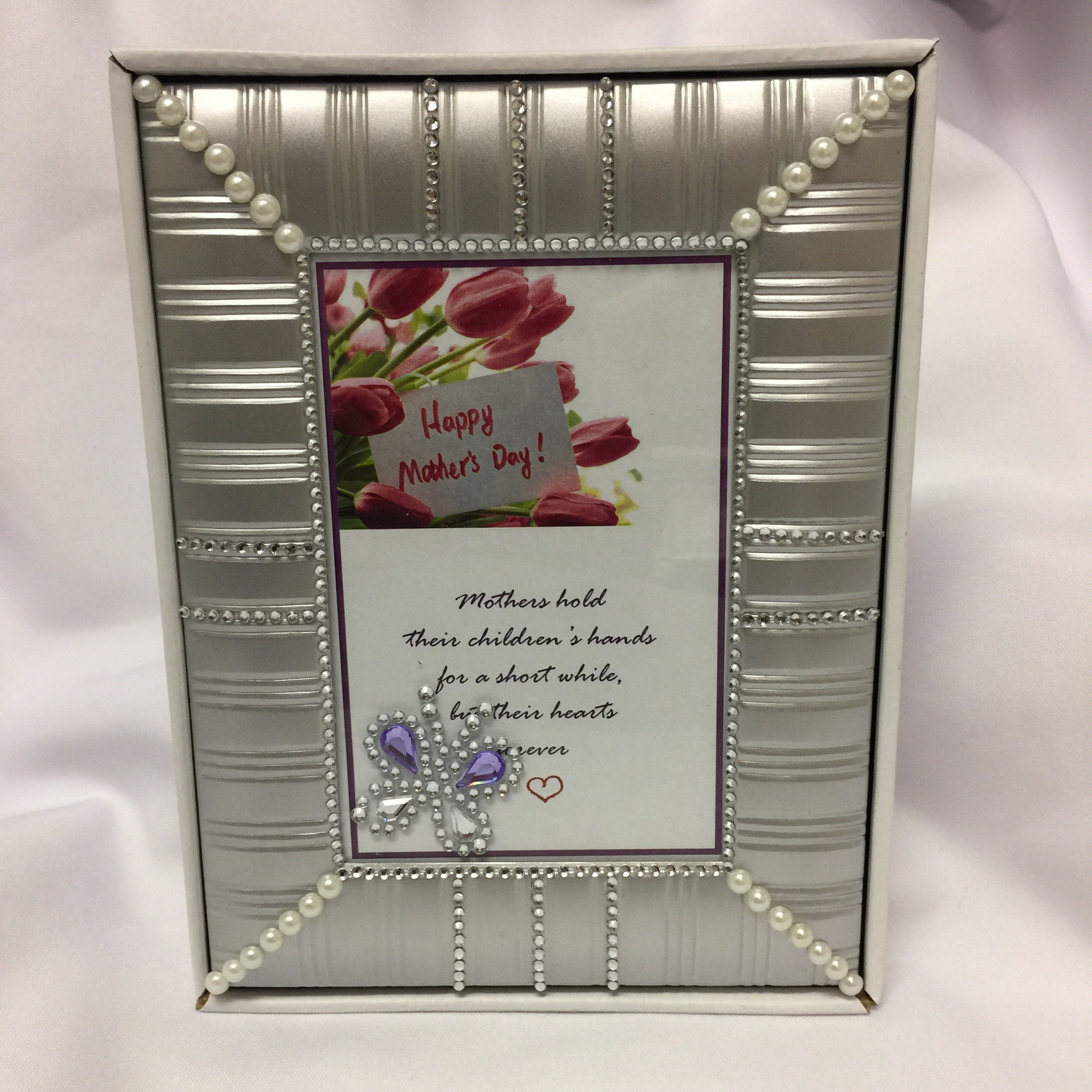 Mother's Day Photo Frame 4x6 with butterfly