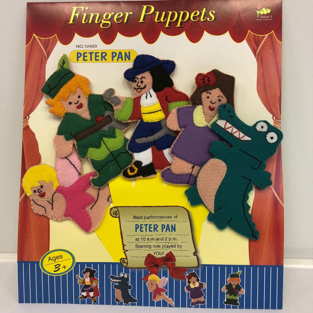 Peter Pan Finger Puppets