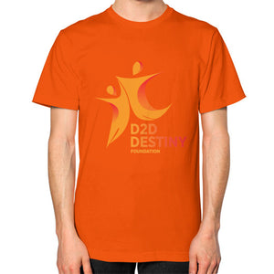 Unisex T-Shirt (on man) Orange - d2ddestiny