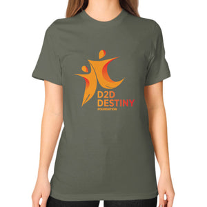 Unisex T-Shirt (on woman) Lieutenant - d2ddestiny