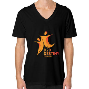V-Neck (on man) Black - d2ddestiny