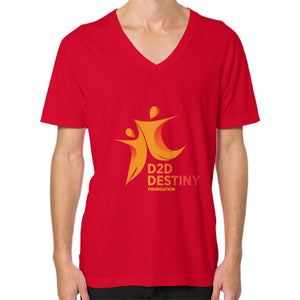 V-Neck (on man) Red - d2ddestiny