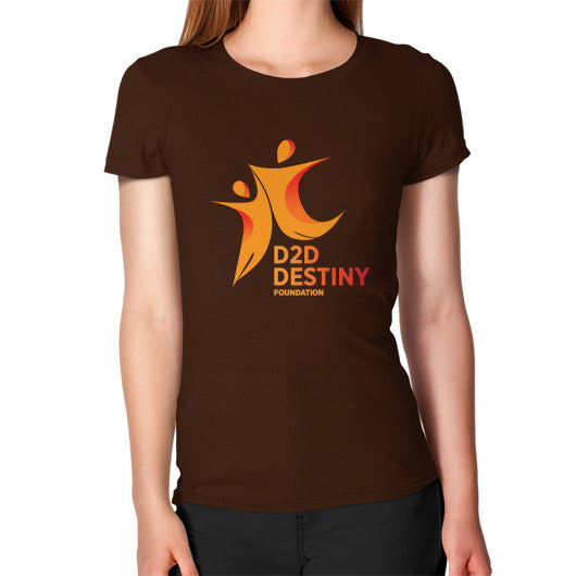 Women's T-Shirt Brown - d2ddestiny