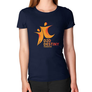 Women's T-Shirt Navy - d2ddestiny