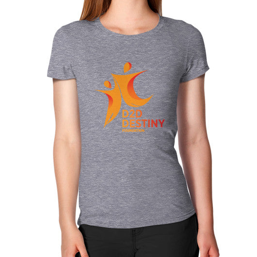 Women's T-Shirt Tri-Blend Grey - d2ddestiny